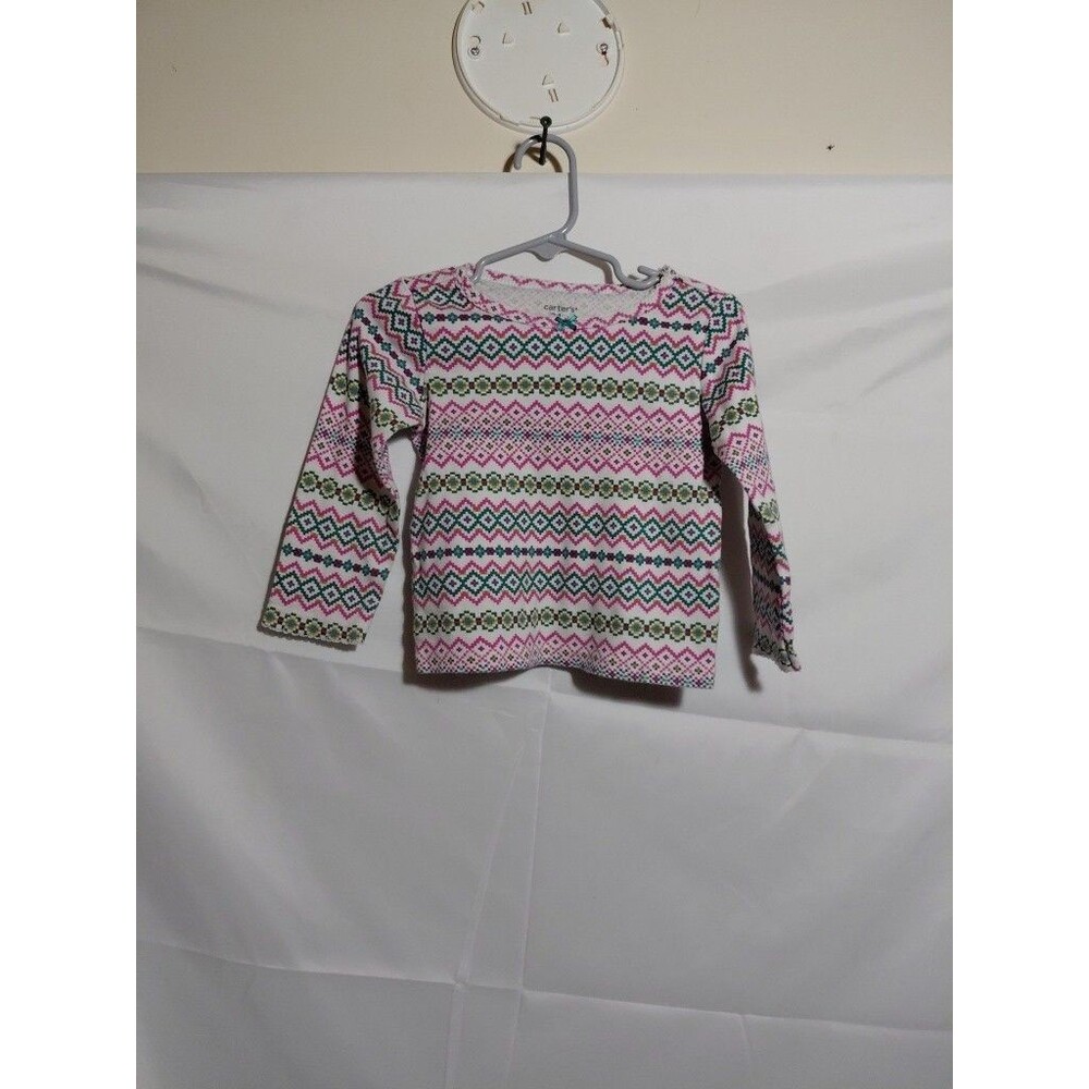 Carters Baby 24m Long Sleeve Shirt Diamond graphics